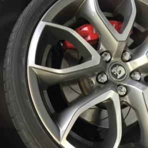 Holden wheel kerb rash repaired